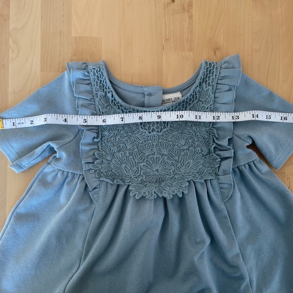 Rachel Zoe baby pale blue dress 12 months - Picture 2 of 8